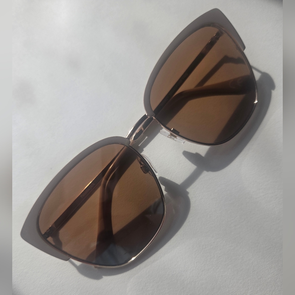 Panama Jack Brown Cat-Eye Sunglasses